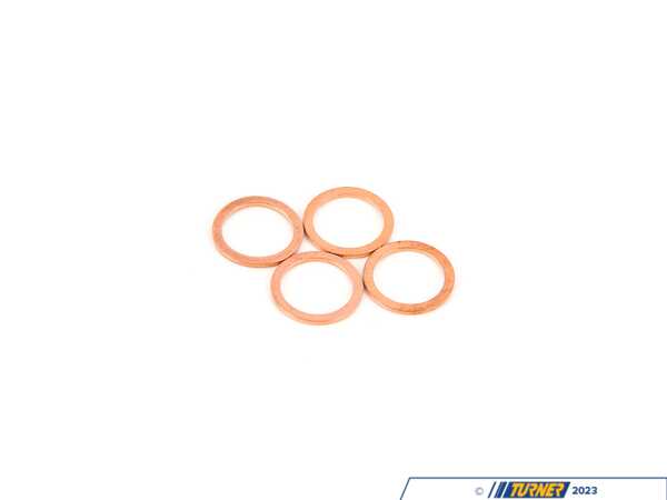 Genuine BMW Gasket Ring - Set Of 4 07119963072KT