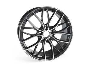 Genuine BMW Gloss-turned Light Alloy Rim - 36116796265