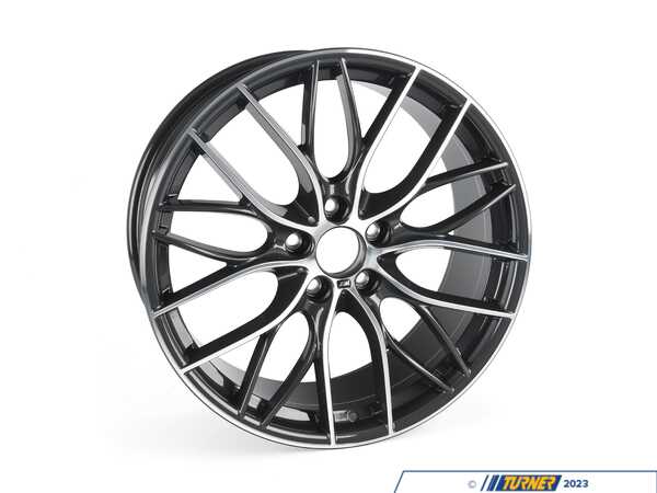 Genuine BMW Genuine BMW Gloss-turned Light Alloy Rim - 36116796265 36116796265
