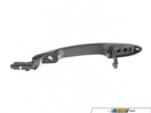 Genuine MINI Door Handle Piano Black Front - Right 51219450312