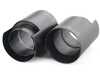 Dinan DINAN VALVED AXLE-BACK EXHAUST - Black Tips - 2020-2025 BMW X5M/X6M D660-0090-BLK View 13