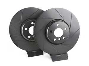 ECS Front V5 Slotted Brake Rotors - Set (348x36)