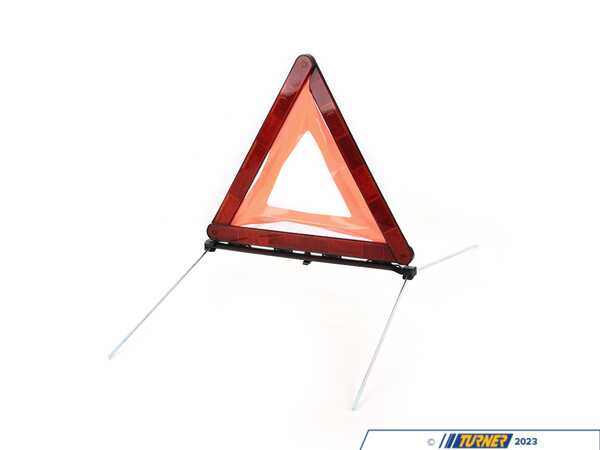 Genuine BMW WARNING TRIANGLE WITHOUT CON 71601095535