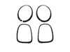 Bremmen Parts MINI F56 Headlight And Taillight Trim Rings Set Jet Black 51137449209KT4 View 6