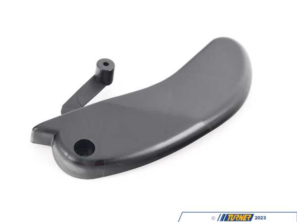 Genuine BMW Left Seat Belt Buckle Guide - E36 52108191477