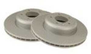 Front Zimmermann Coated Brake Rotors (312x24) - F22 228, F3X 320/328/428 (Pair)