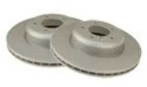 Front Zimmermann Coated Brake Rotors (312x24) - F22 228, F3X 320/328/428 (Pair)