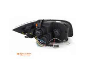 BMW E82 E88 Halo Projector Headlight Chrome Housing 