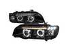 Spec-D Tuning X5 HALO LED PROJECTOR HEADLIGHT BLACK HOUSING LHPX500JMTM View 2