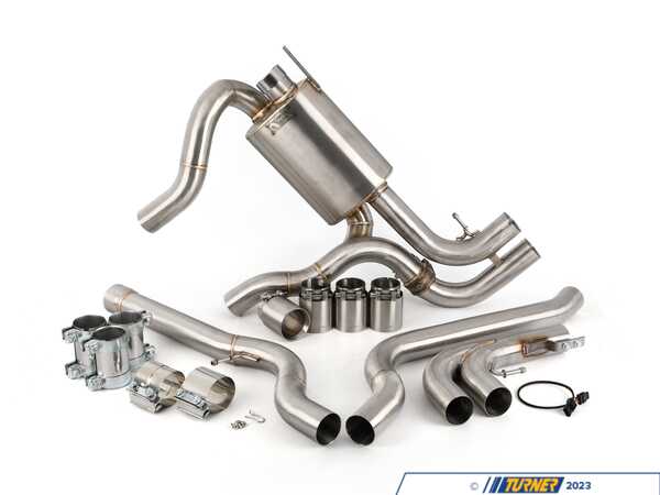Active Autowerke Active Autowerke Valved Axle-Back Exhaust With Stainless Brushed Tips - G2x - M340/M440 - B58 11-089