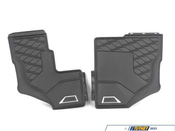 Genuine BMW FLOOR MATS ALL-WEA., REAR (3 51472458558