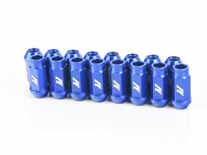 Mishimoto Aluminum Locking Lug Nuts Set - M12x1.5 - Blue