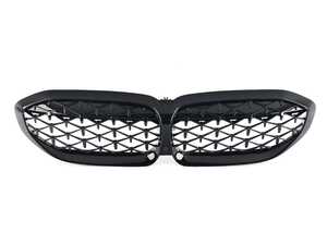 Autotecknic Replacement Black Front Grille(Glazed) - G20 3-Series