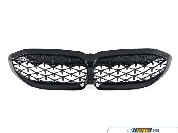 AUTOTECKNIC Autotecknic Replacement Black Front Grille(Glazed) - G20 3-Series ATK-BM-0615-GB-D