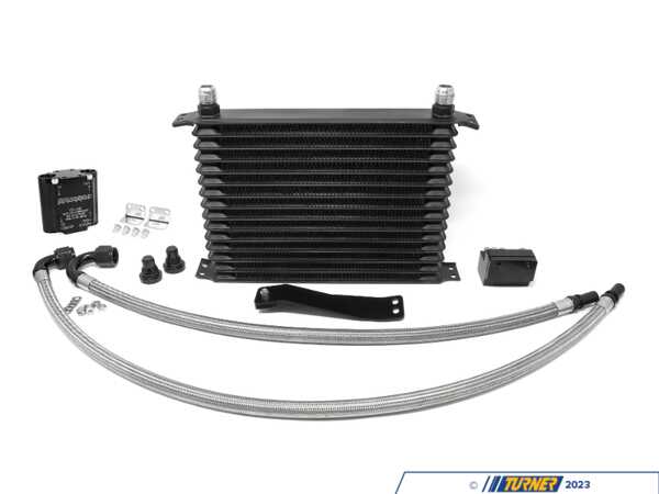 Burger Motorsports N54/N55 BMW Automatic Transmission Cooler - 135 W/Thermostat BMS-135-TC-WTH