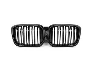 AUTOTECKNIC PAINTED DUAL-SLAT GLAZING BLACK FRONT GRILLE SET - G01 X3 | G02 X4 LCI