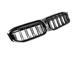 Black Dual-Slat Front Grille - G20 3-SERIES LCI