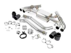 Performance Valved Axle-Back Exhaust - Black Tips - BMW G42 M240i
