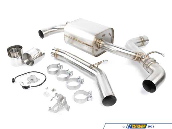 Dinan Performance Valved Axle-Back Exhaust - Polished Tips - Toyota Supra 2.0L D660-0097