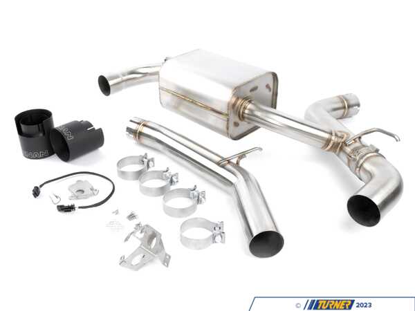 Dinan Performance Valved Axle-Back Exhaust - Black Tips - Toyota Supra 2.0L D660-0097-BLK