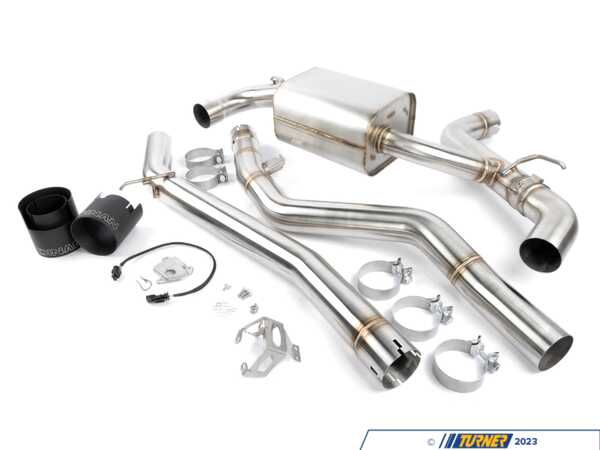 Dinan Performance Valved Cat-Back Exhaust - Black Tips - A90 GR Supra 3.0L D660-0096-BLK