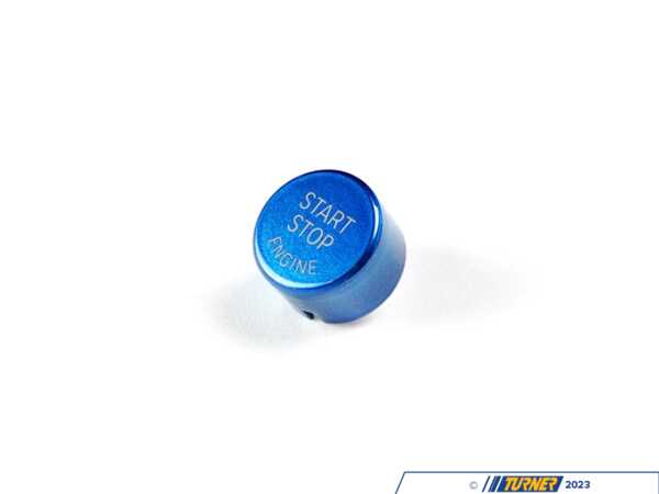AUTOTECKNIC AUTOTECKNIC Royal Blue Start Stop Button - A90 SUPRA 2020-UP ATK-TO-0126-BU