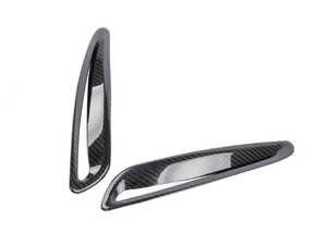 Carbon Fiber Side Hood Vent Cover - Toyota A90 Supra