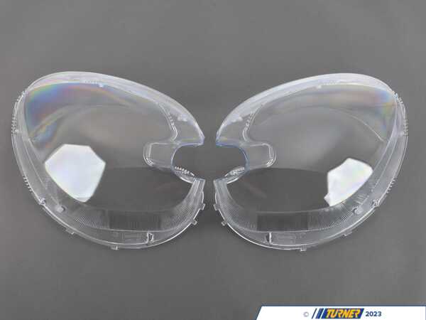 Bremmen Parts Xenon Replacement Headlight Lens Set  63129807487LENS