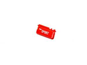 Red Sport Mode Button - E46