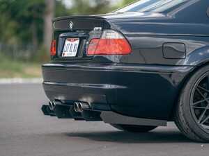 Street Flow Rear Diffuser & ABS High-Kick Trunk Spoiler - E46 M3