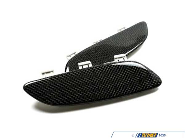 AUTOTECKNIC Autotecknic Carbon Fiber Front Bumper Reflectors - BMW E9x M3 ATK-BM-0995-CF
