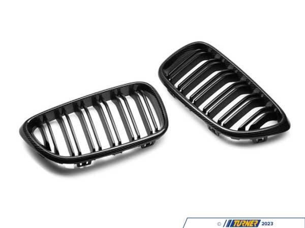 AUTOTECKNIC Dual-Slat Carbon Fiber Front Grille Set - F87 M2 | F22 2-Series ATK-BM-0172-DS-C