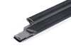 Genuine BMW Lower Window Trim & Seal - Left - Gloss Black 51337483131 View 4