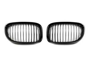 Autotecknic Glazing Black Front Grille Set  - F01/ F02 7-Series