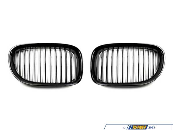 AUTOTECKNIC Autotecknic Glazing Black Front Grille Set  - F01/ F02 7-Series ATK-BM-0177-GB