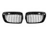 AUTOTECKNIC Autotecknic Glazing Black Front Grille Set  - E46 3-Series Coupe Pre-Facelift / M3  ATK-BM-0030-GB View 1