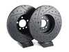 ECS ECS Front V5 Drilled & Slotted Brake Rotors - Set (370x30) 34106797606-XS View 3