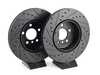ECS Rear V5 Drilled & Slotted Brake Rotors - Set (345x24) 34206894382-XS View 3