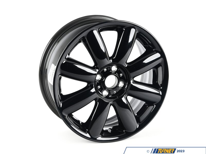 36116787237 - Genuine MINI Light Alloy Rim, Black 7Jx17 Et
