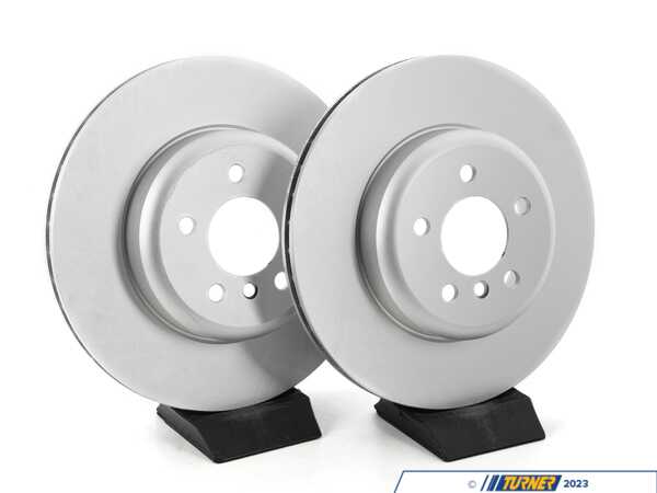 ECS Rear V5 Plain Brake Rotors - Set (345x24) 34206894382-P