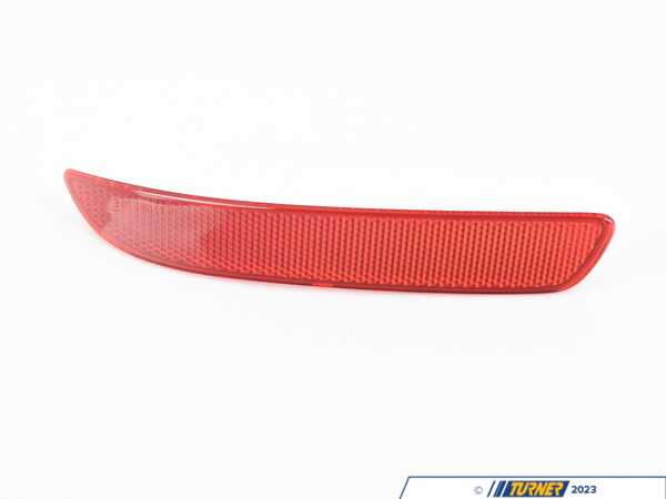 Genuine BMW Rear Right Bumper Reflector - Red - E70 X5 63215A3CB64