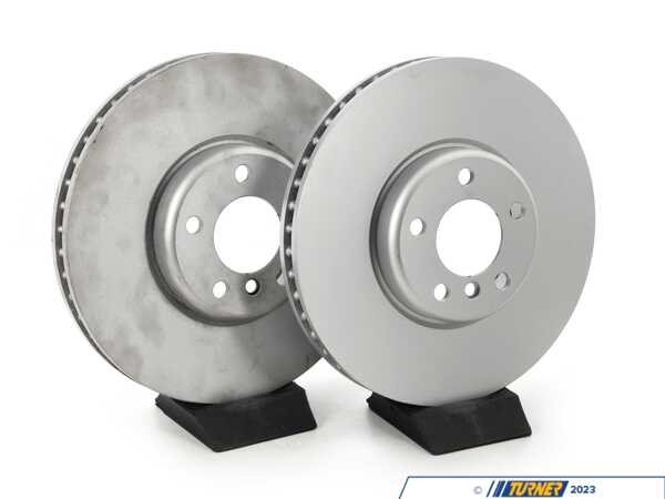 ECS Front V5 Plain Brake Rotors - Set (348x36) 34116898729-P