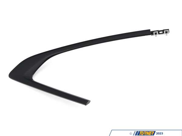 Genuine BMW FINISHER, SIDE WINDOW, REAR 51377483162