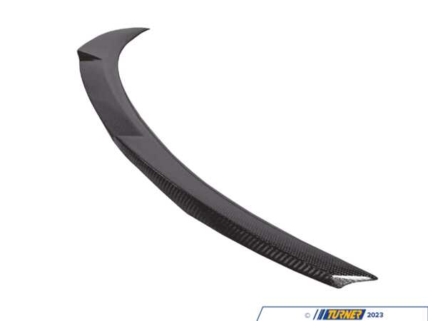 Suvneer M4 Designed Carbon Fiber Trunk Spoiler - F30 3-Series F30CFM4SPOILER