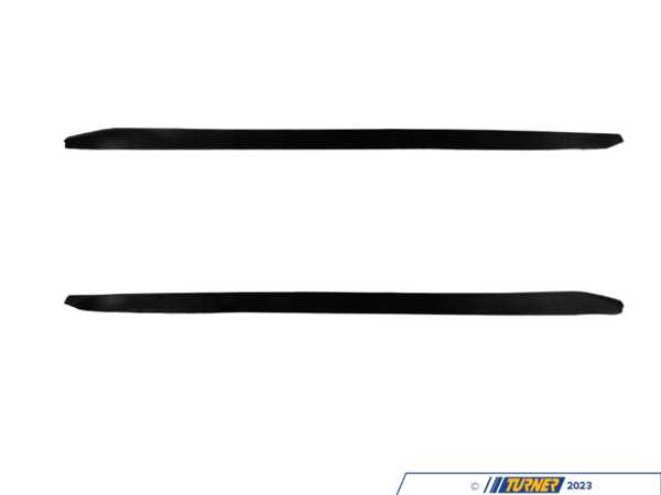 Suvneer R1 Style Carbon Fiber Side Skirt Extensions - G80/G20 G80SIDESPL-R1