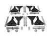RennStand RennStand Jack Stands With Tesla/Porsche Jack Pad Adapters (Set of 4) 18M-TESLA4KT View 1