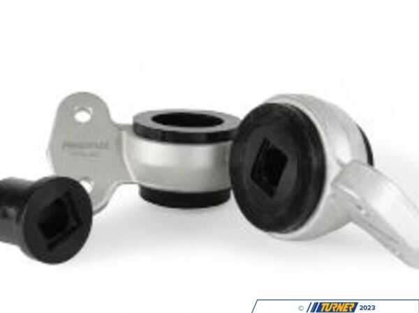 Powerflex Black Series BMW E46 Z4 Front Control Arm - Rear Bushings With Brackets - Black Series PFF5K-4601BLK