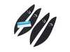 EVANNEX Vinyl Headlight Accent Kit for Tesla Model 3 - satin black EYEBROW-3 View 1