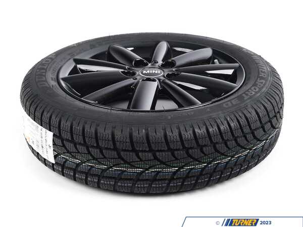 Genuine MINI 16" Style 508 (5x112) Wheel and Winter Tire  - Priced Each - F55 F56 F57 36115A1BF49