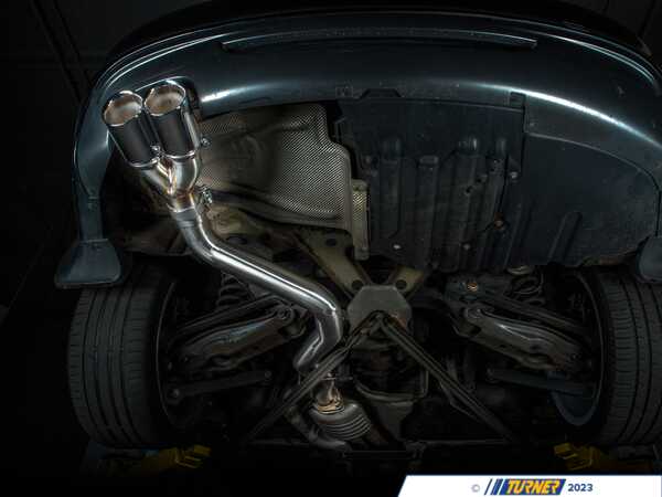 ECS 135 Muffler Delete - E82/E88 (MUST CHOOSE TIP STYLE FROM MENU BELOW) 039172LA01